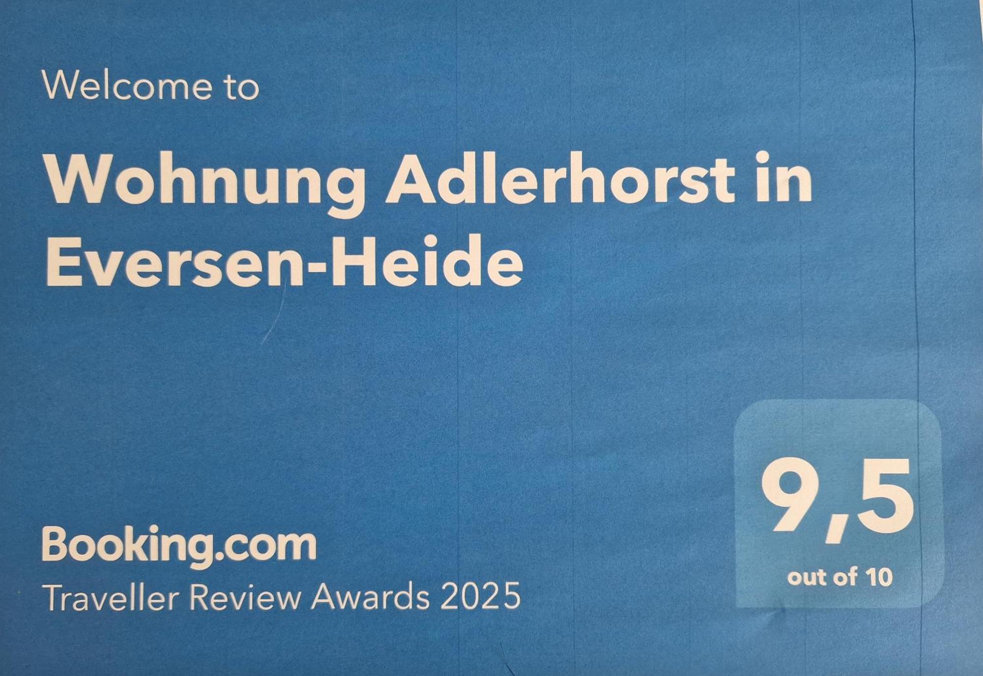 Wohnung Adlerhorst In Eversen-Heide Eksteriør bilde